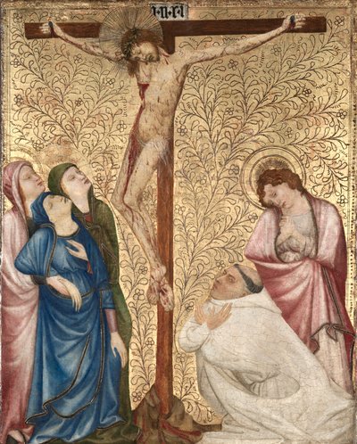 カルサス修道士のカルバリー、1389-1395。 作： Jean de Beaumetz
