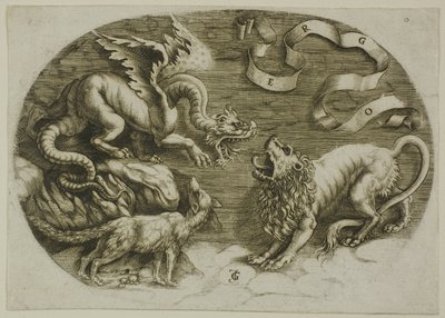 ライオン、ドラゴン、フォックス 作： Jean de Gourmont