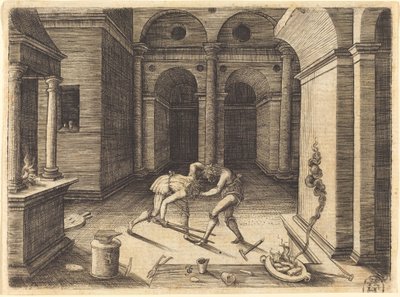 2 つの見習いの戦い 作： Jean de Gourmont I