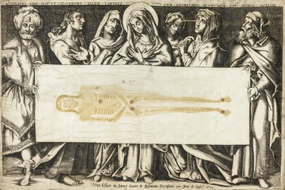 ブザンソンの聖骸布、1634年 作： Jean de Loisy