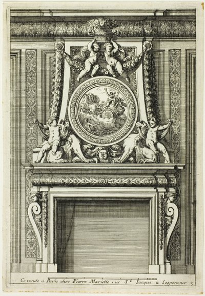 イタリア式煙突 作： Jean le Pautre