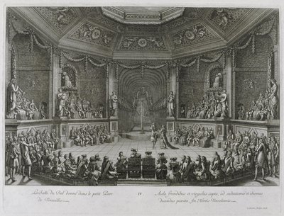 1668 年 7 月 18 日、ベルサイユの王室の豪華な娯楽 作： Jean le Pautre