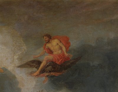 ゼウス、ベルサイユのグローブ、1688〜93年の詳細 作： Jean the Younger Cotelle