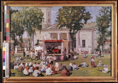 村での協力の日 作： Jefim Michailowitsch Tschepzow
