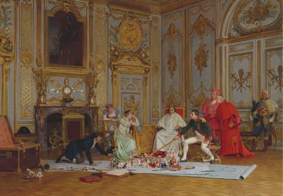 ナポレオンの戴冠式の計画 作： Jehan Georges Vibert