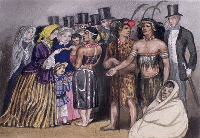 1853年にロンドンでズールスに会った 作： Jemima Blackburn
