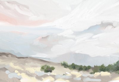 静かな砂漠の空 作： Jenna Alheit