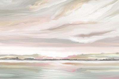 穏やかなパステル調の風景 作： Jenna Alheit