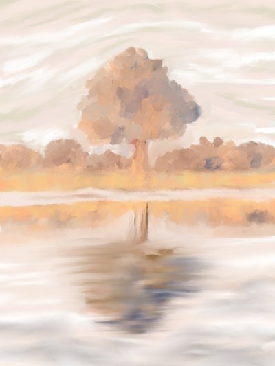 静かな秋の情景 作： Jenna Alheit