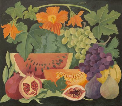 ミックスフルーツとメロンの花 作： Jennifer Abbott