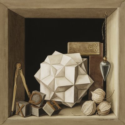 幾何学、2004（紙にトイレ） 作： Jenny Barron