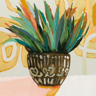 鉢植えのシダ 作： Jenny Westenhofer