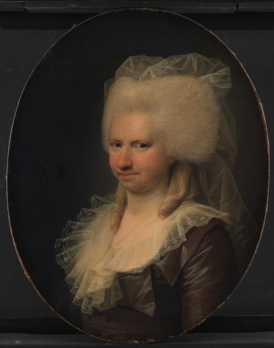 シャーロット・ソフィー・ゲルナー、旧姓ラッシュ、ヘンリック・ゲルナーの妻 作： Jens Juel