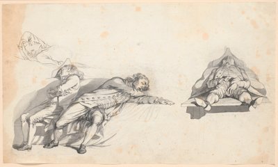スイスのモン・サレーヴでの飲み会後の様子 作： Jens Juel