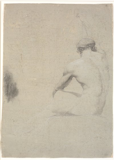 後ろから見た着席モデル 未描き下ろし 作： Jens Juel