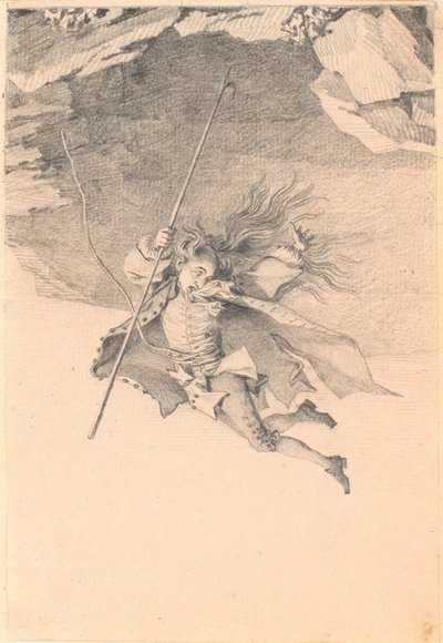 冥界に激突するニールス・クリム 作： Jens Juel