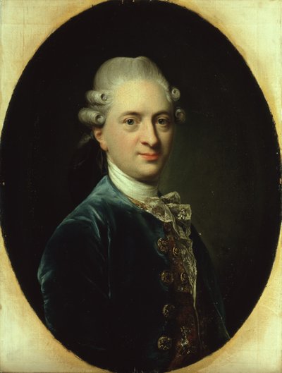 ヴィンセントリエナウの肖像、1772年（ペアについては148183を参照） 作： Jens Juel