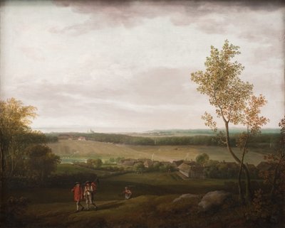 Jægerspris 近くの国のビュー 作： Jens Juel