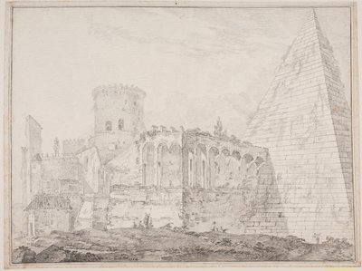 Cestiuspyramiden ved Porta S. Paulus 作： Jens Petersen Lund