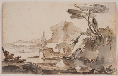 イタリアの風景 作： Jens Petersen Lund
