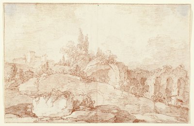 イタリアのカンパーニャの風景 作： Jens Petersen Lund