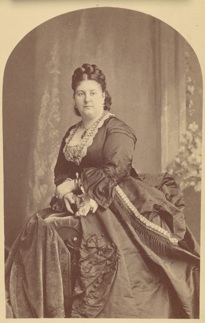 英国のソプラノ エウフロシン パレパ ローザ 1836-1874、1870 年代。 作： Jeremiah Gurney