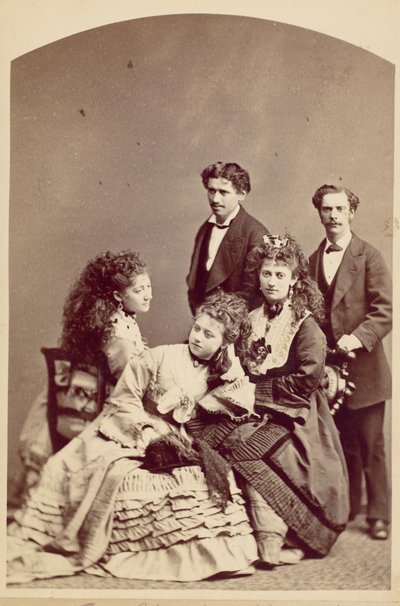 ウォッシュ一家、ニューヨーク、1870年代。 作： Jeremiah Gurney
