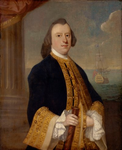 ジョン・レイノルズ大尉（1713-1788年頃） 作： Jeremiah Theus