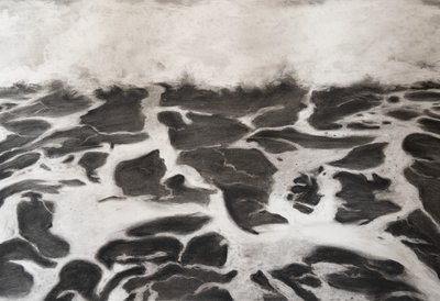 海、2020年（木炭） 作： ジェローム・グロモー