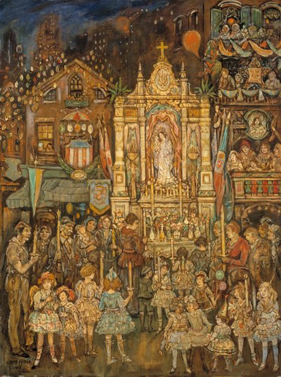 ストリート神社 作： Jerome Myers