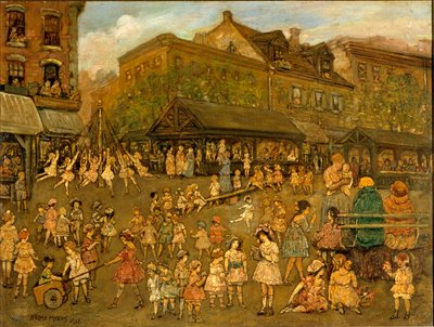 喜びのフィールド、1920年。 作： Jerome Myers