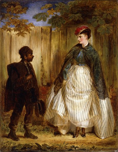 快適さには近すぎます、1869 作： Jerry Barrett