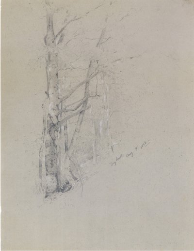 ドライ ブルック、1888 年。 作： Jervis McEntee