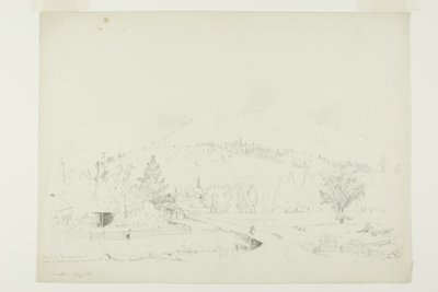 山の霧 作： Jervis McEntee