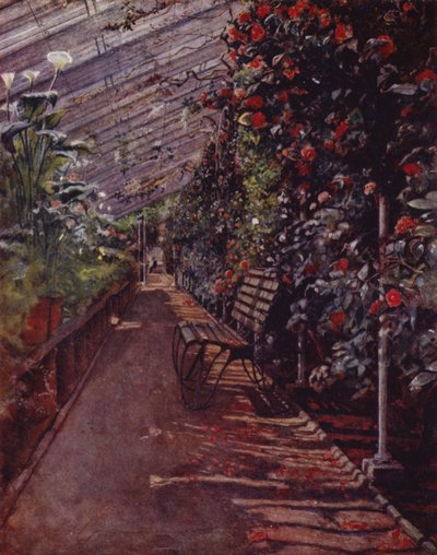 Chiswick House, The Conservatory (カラーリトグラフ) 作： Jessie MacGregor