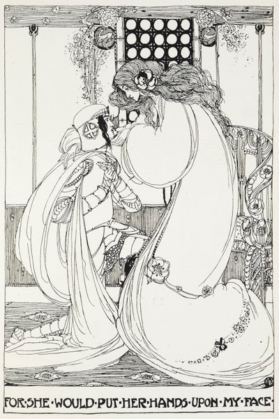 彼女は私の顔に手を置くからだ。 作： Jessie Marion King