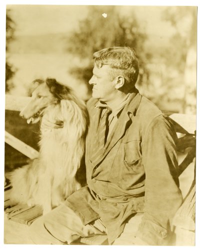アルバート・ペイソン・ターフーン（作家） 1916-28年頃（ゼラチンシルバー写真 作： Jessie Tarbox Beals