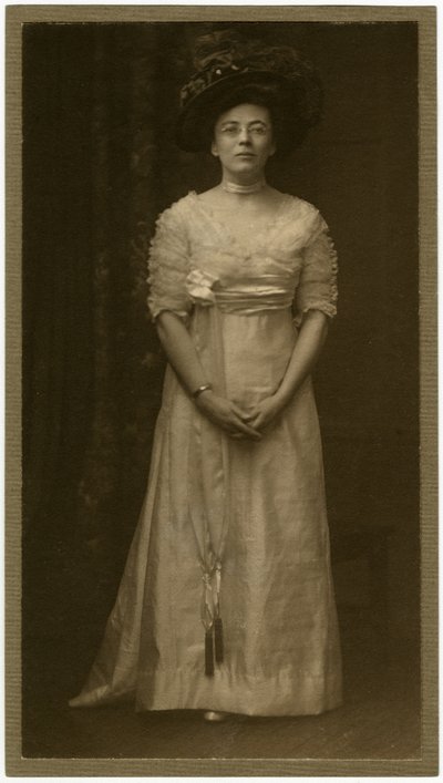 ビールの自画像、1905〜40年頃 作： Jessie Tarbox Beals