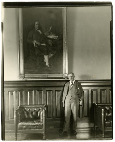 元郵便局長、ハリー・S・ニュー、1905-37年頃 作： Jessie Tarbox Beals