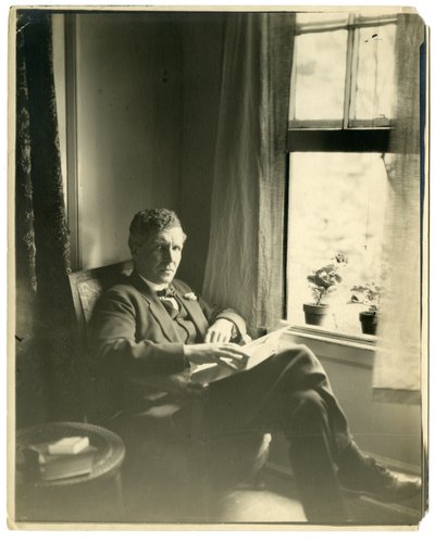 John Cowper Powys Llewelyn Powys, c.1905-40 (ゼラチンシルバー写真) 作： Jessie Tarbox Beals