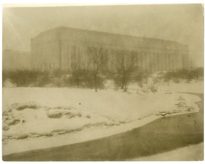 ボストン美術館、アメリカ、1902-10年頃（ゼラチンシルバー写真 作： Jessie Tarbox Beals
