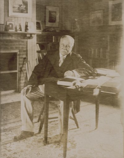 ウィリアム・ディーン・ハウエルズの肖像（1837-1920）1918-20 作： Jessie Tarbox Beals
