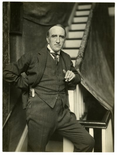 彫刻家ポール・トルベツコイ王子（パリ・モスコフ）、1905-06年頃（ゼラチンシルバー写真 作： Jessie Tarbox Beals