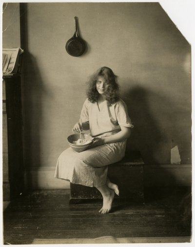 Winifred Lane、1905-20年頃 作： Jessie Tarbox Beals