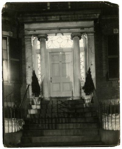 米国マサチューセッツ州ボストン、ウーマンズシティクラブ、1902-10年頃（ゼラチンシルバー写真 作： Jessie Tarbox Beals