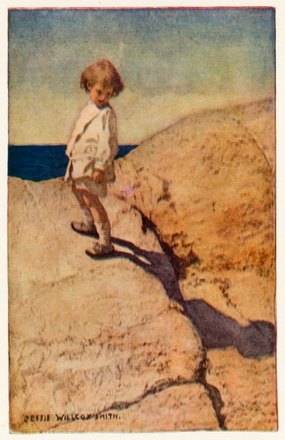 私の影（カラーリソ） 作： Jessie Willcox Smith