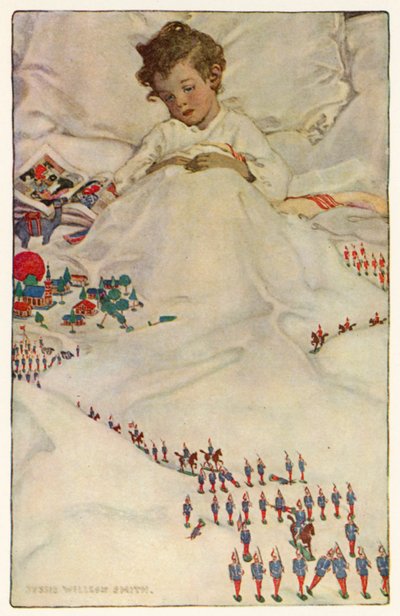 カウンターペインの土地（カラーリソ） 作： Jessie Willcox Smith