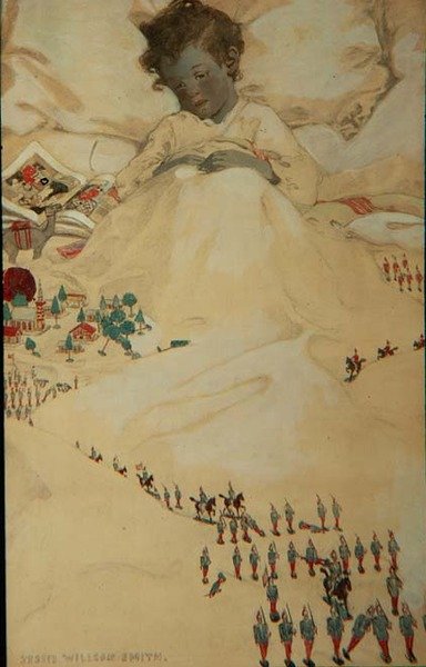 カウンターペインの国（カラーリソ） 作： Jessie Willcox Smith