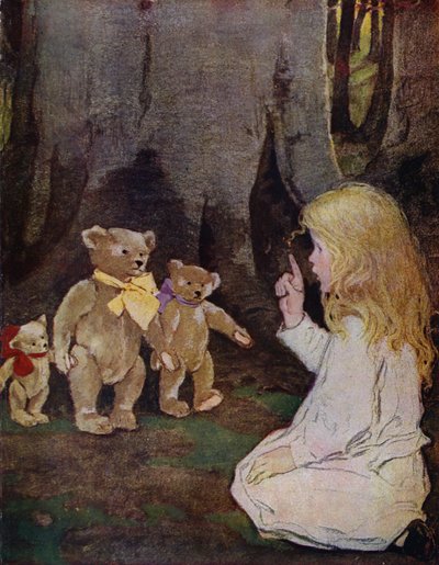 三匹のくま (カラーリソ) 作： Jessie Willcox Smith