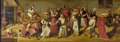 カーニバルと四旬節の間の戦い 作： Jheronimus Bosch (manner of)
